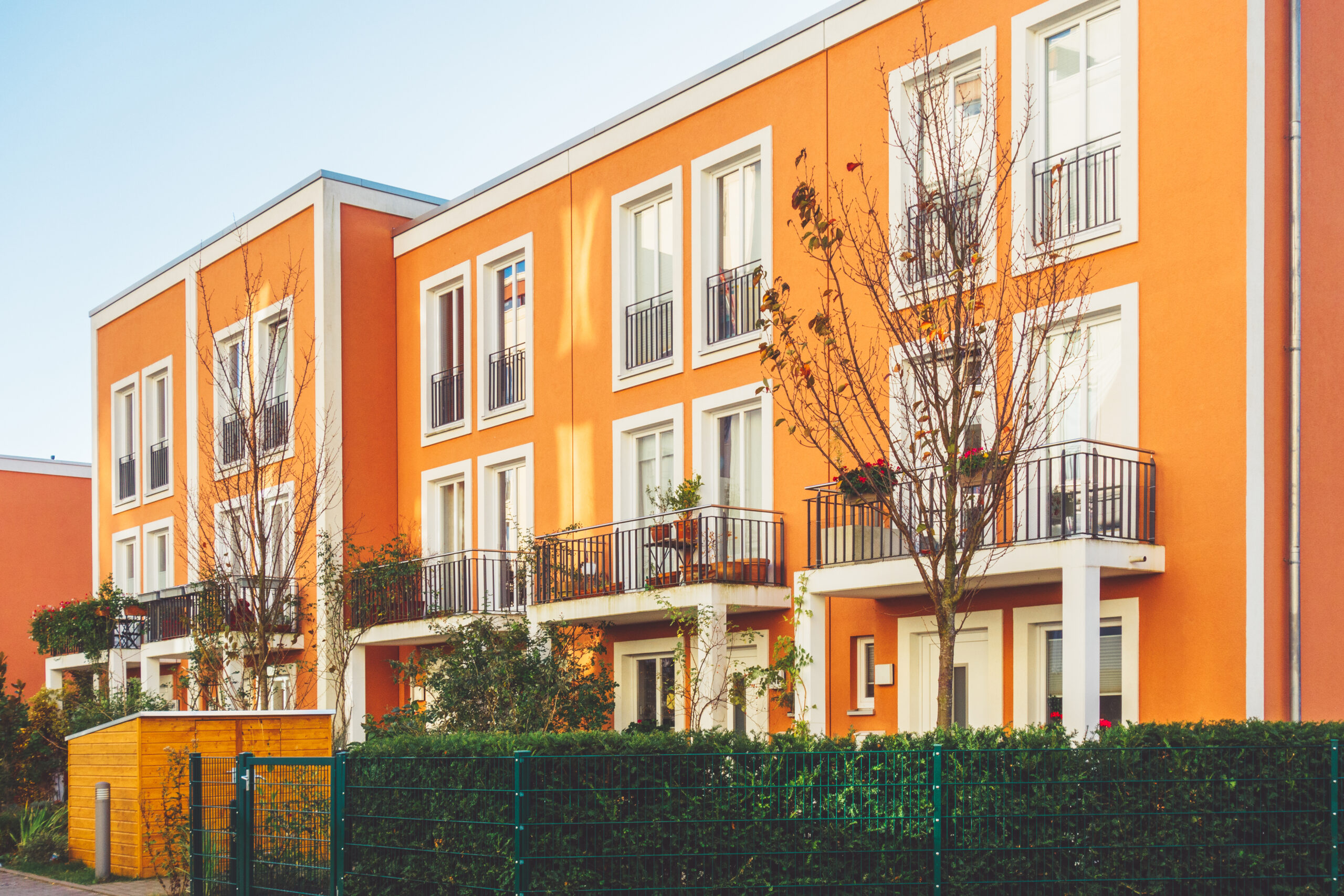 modern orange apartment townhouse 2025 10 06 16 45 57 utc